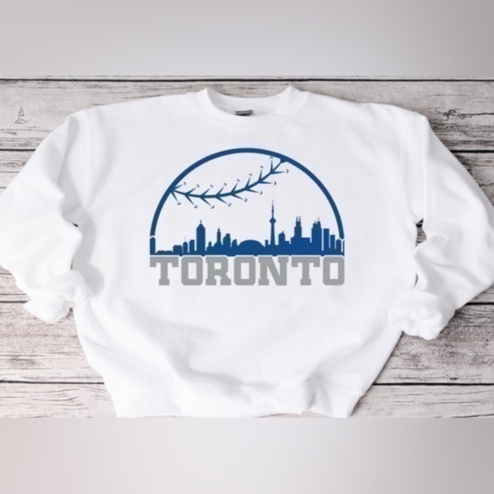 Toronto Blue Jays Skyline Crewneck